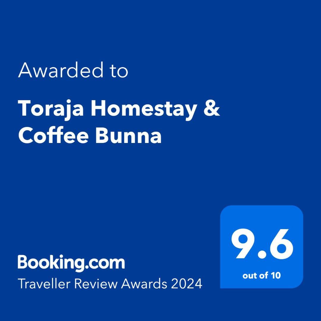 Toraja Homestay & Coffee Bunna ランテパオ エクステリア 写真